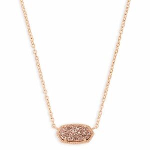 Kendra Scott Rose Gold Elisa Pendant Necklace